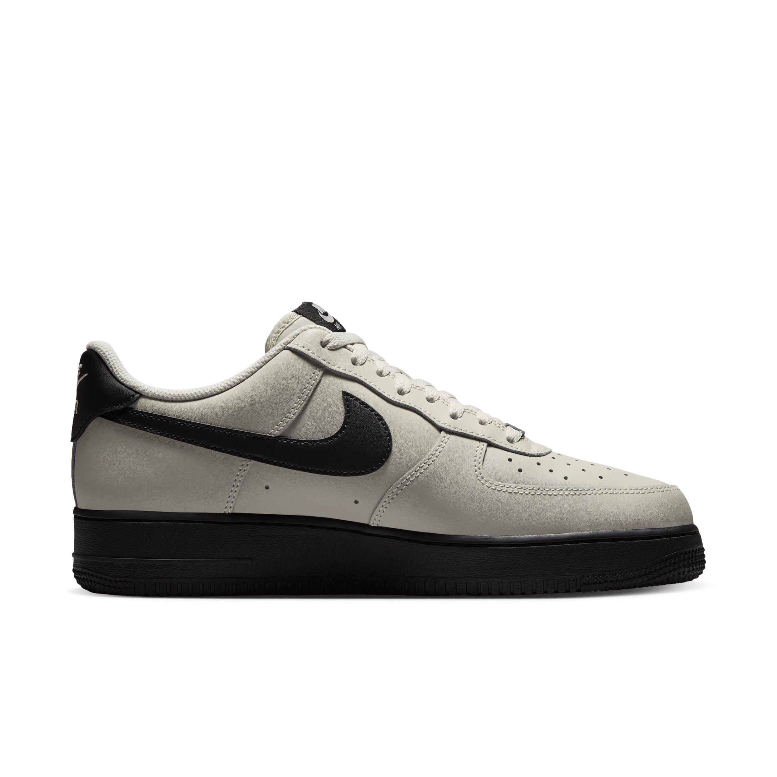 Nike Air Force 1 '07 "Light Bone/Black" Men's Shoe - LT BONE/BLACK